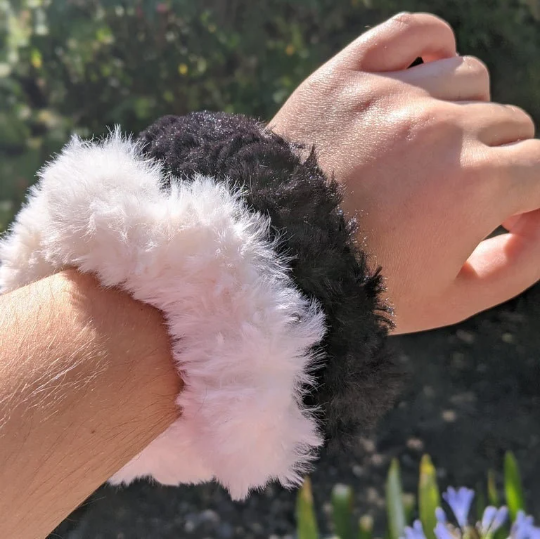 Faux Fur Scrunchies